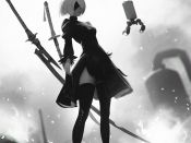 游戏尼尔:机械纪元女主角Yorha No. 2 Type B（2b）横