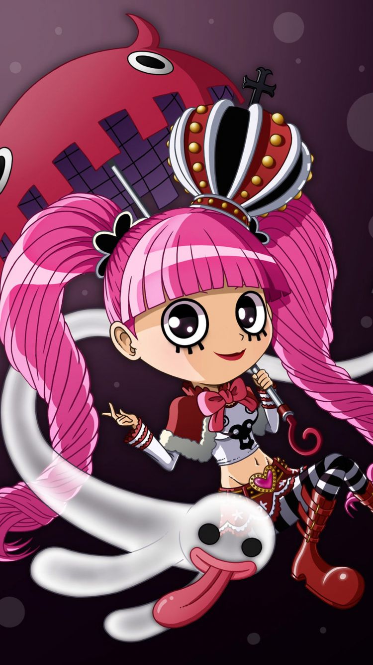 动漫海贼王萝莉佩罗娜竖屏1080p手机壁纸集（3）
