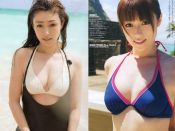 日本女星深田恭子性感泳衣高清1080p手机壁纸图片下载
