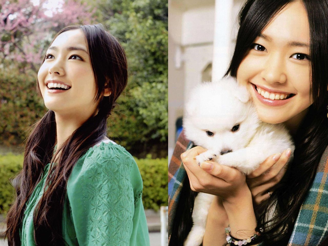 日本人气女演员新垣结衣可爱手机壁纸图片集下载（4）