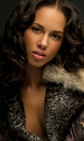 黑人美女歌手艾丽西亚·凯斯（Alicia Keys）竖屏手