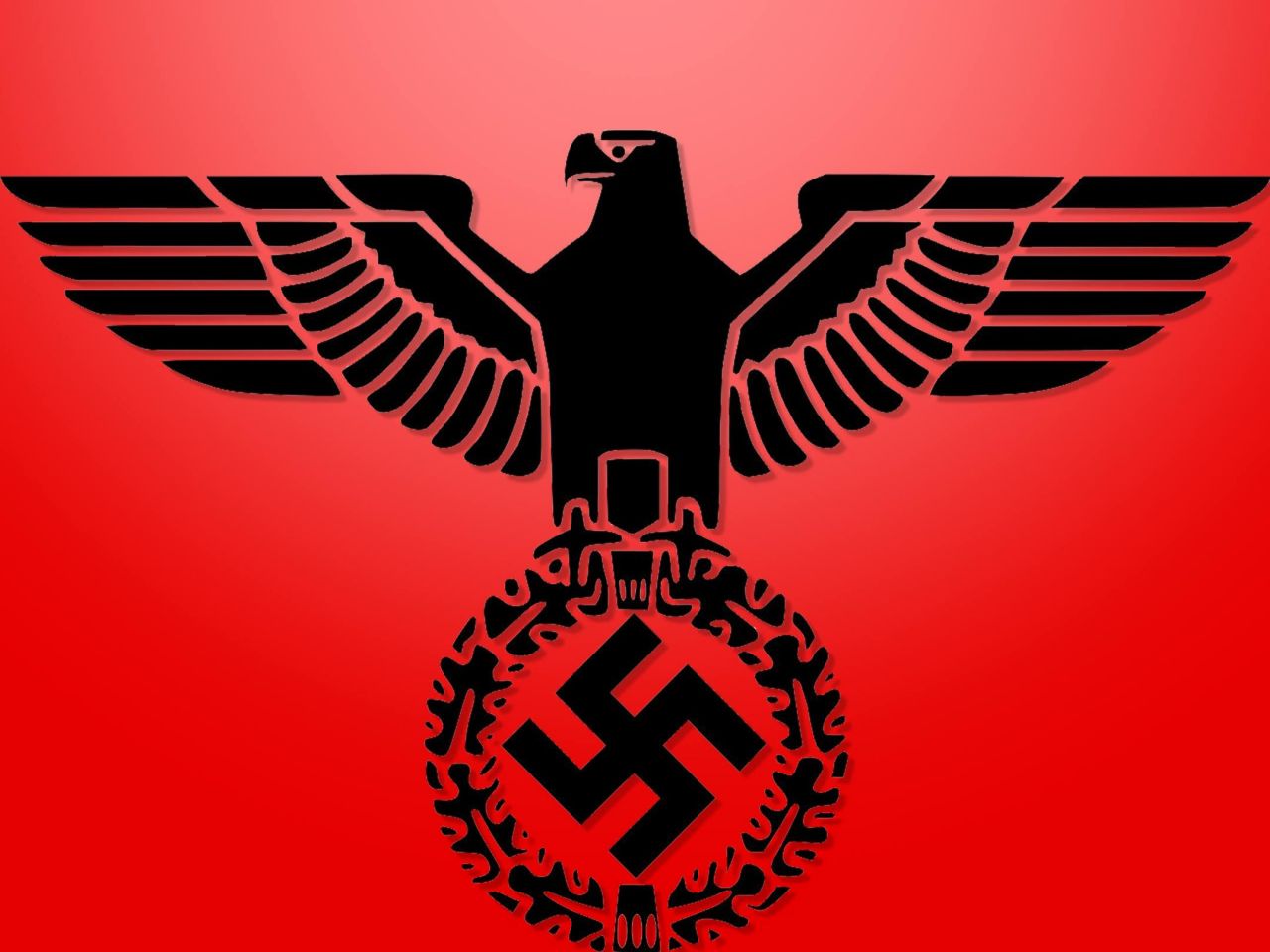 德国第三帝国纳粹党纳粹之鹰标志手机壁纸图片