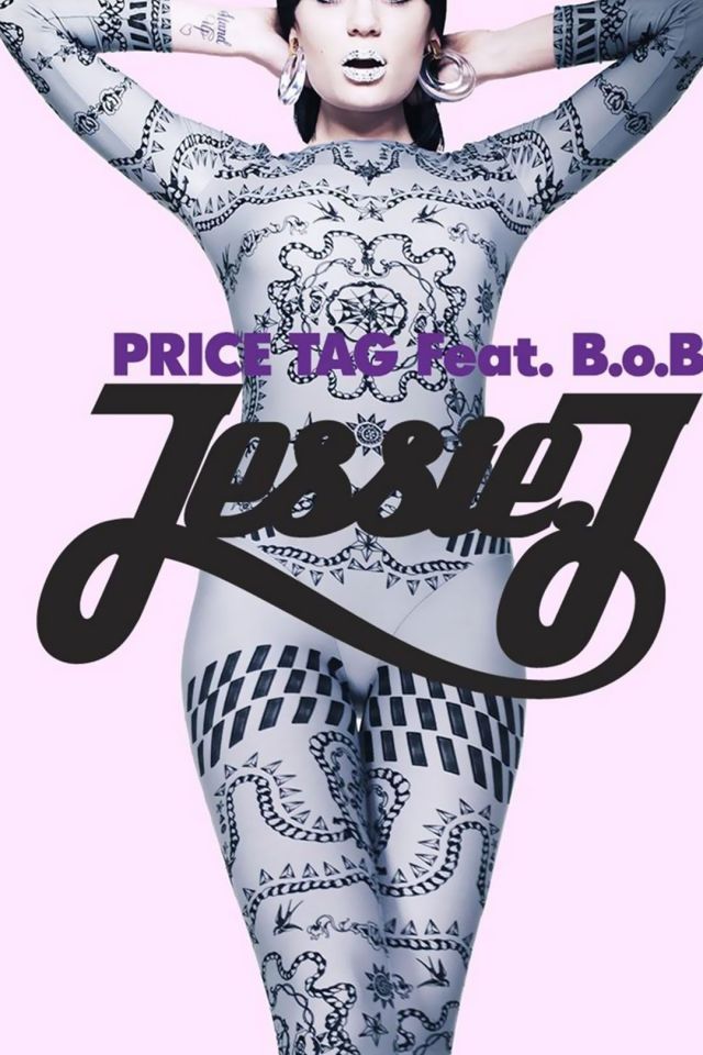 Jessie J单曲《Price Tag》专辑封面性感女郎手机壁纸