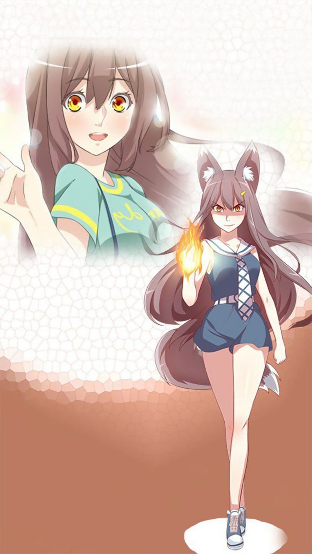 大长腿九尾大人苏九儿手机壁纸