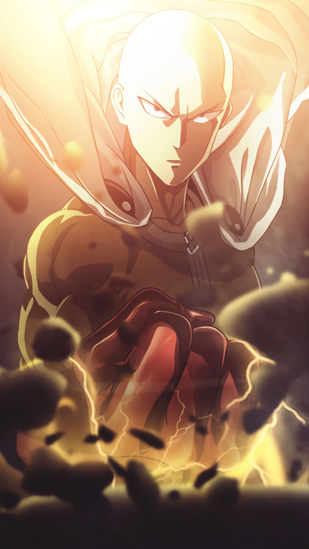 5张一拳超人光头埼玉老师超帅图片手机壁纸