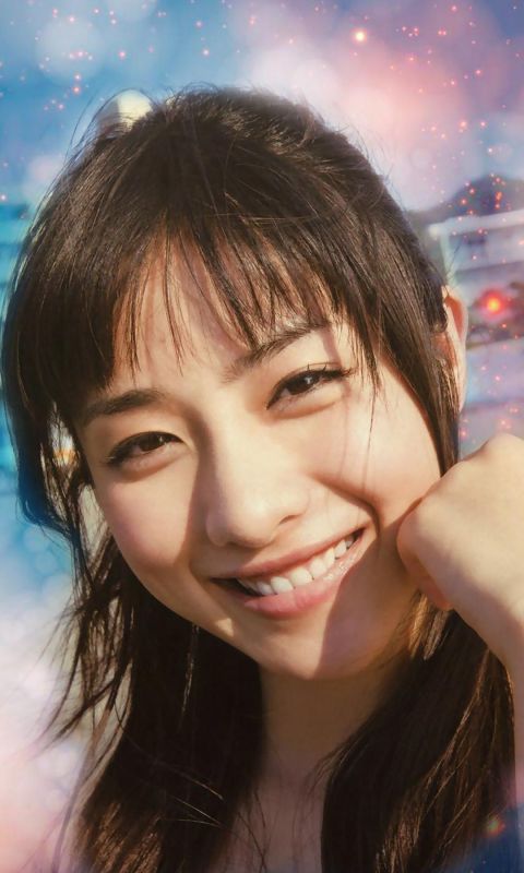 朝五晚九女主角石原里美笑容图片手机壁纸下载