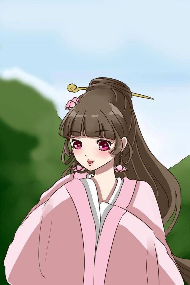 可爱的通灵妃女主角千云兮高清手机壁纸图片（4）