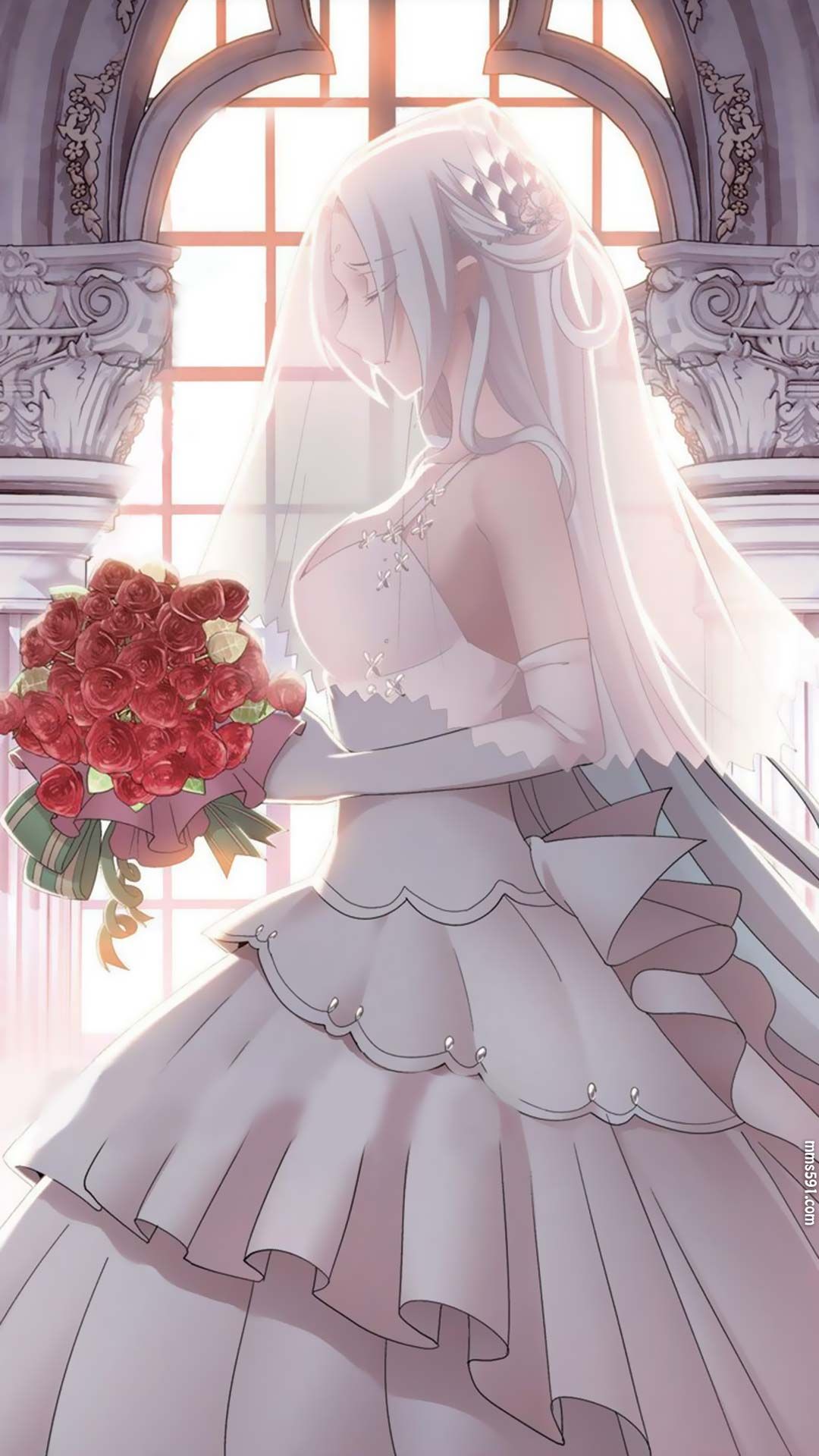 斗破苍穹云韵穿婚纱的漂亮手机壁纸图片