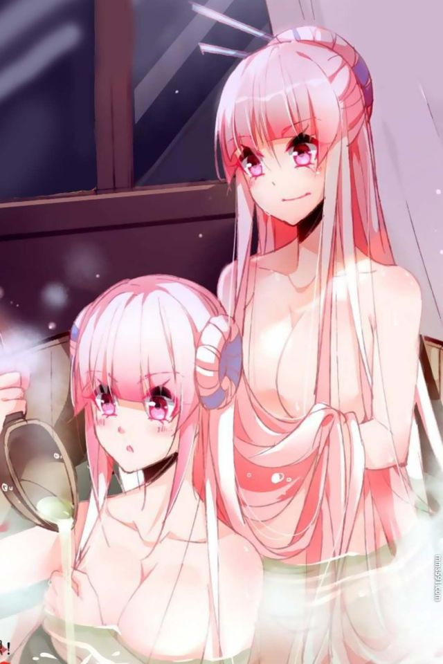 妖精种植手册妖精并蒂莲花莲霜莲落性感图片手机壁纸（7）