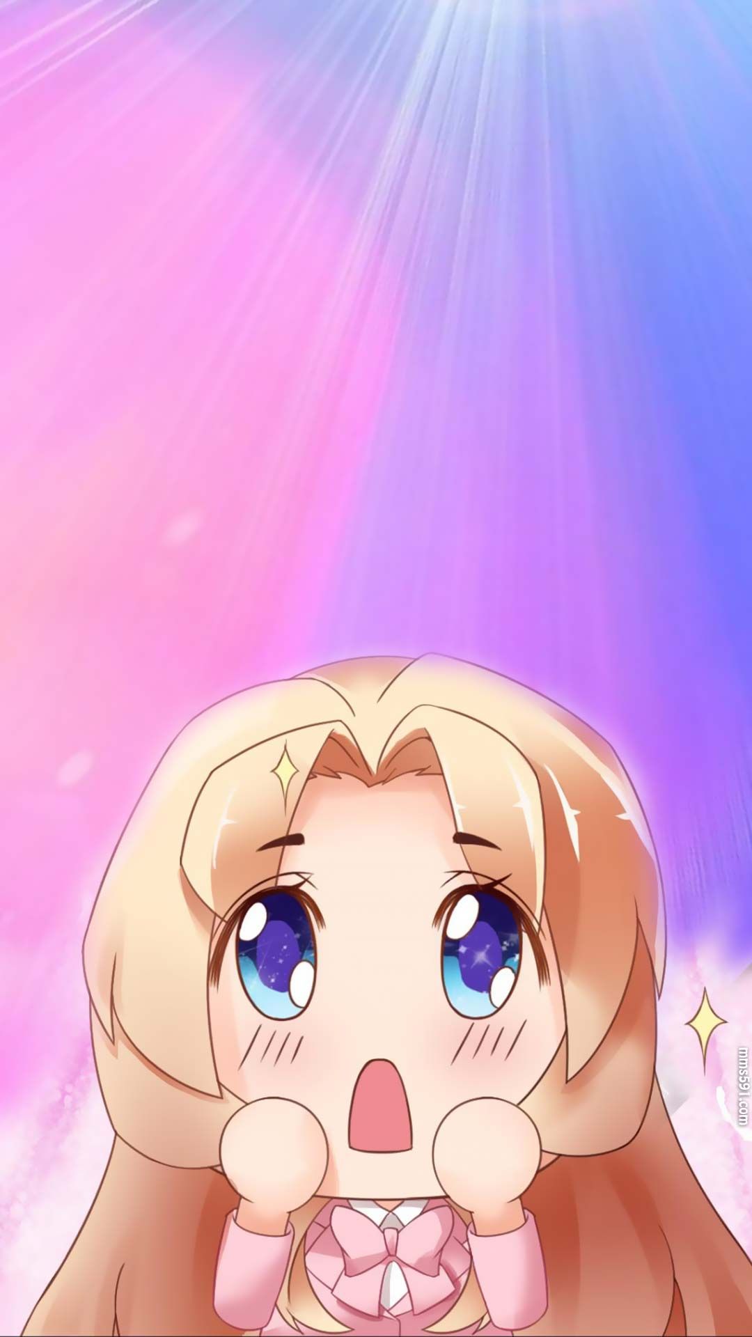 我要霸占你的吻米多卖萌表情手机壁纸