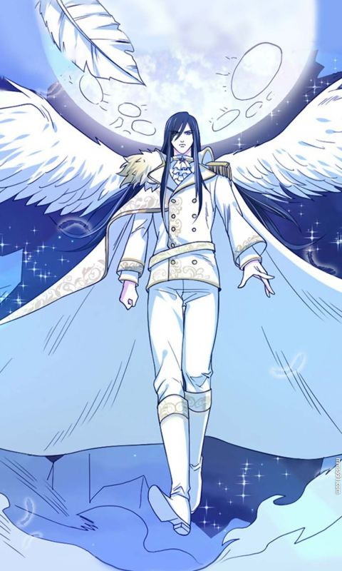 魔王大人请慢走大魔王白色套装霸气手机图片