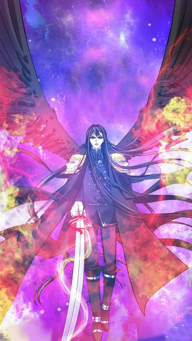魔王大人请慢走男主拿剑战斗手机图片
