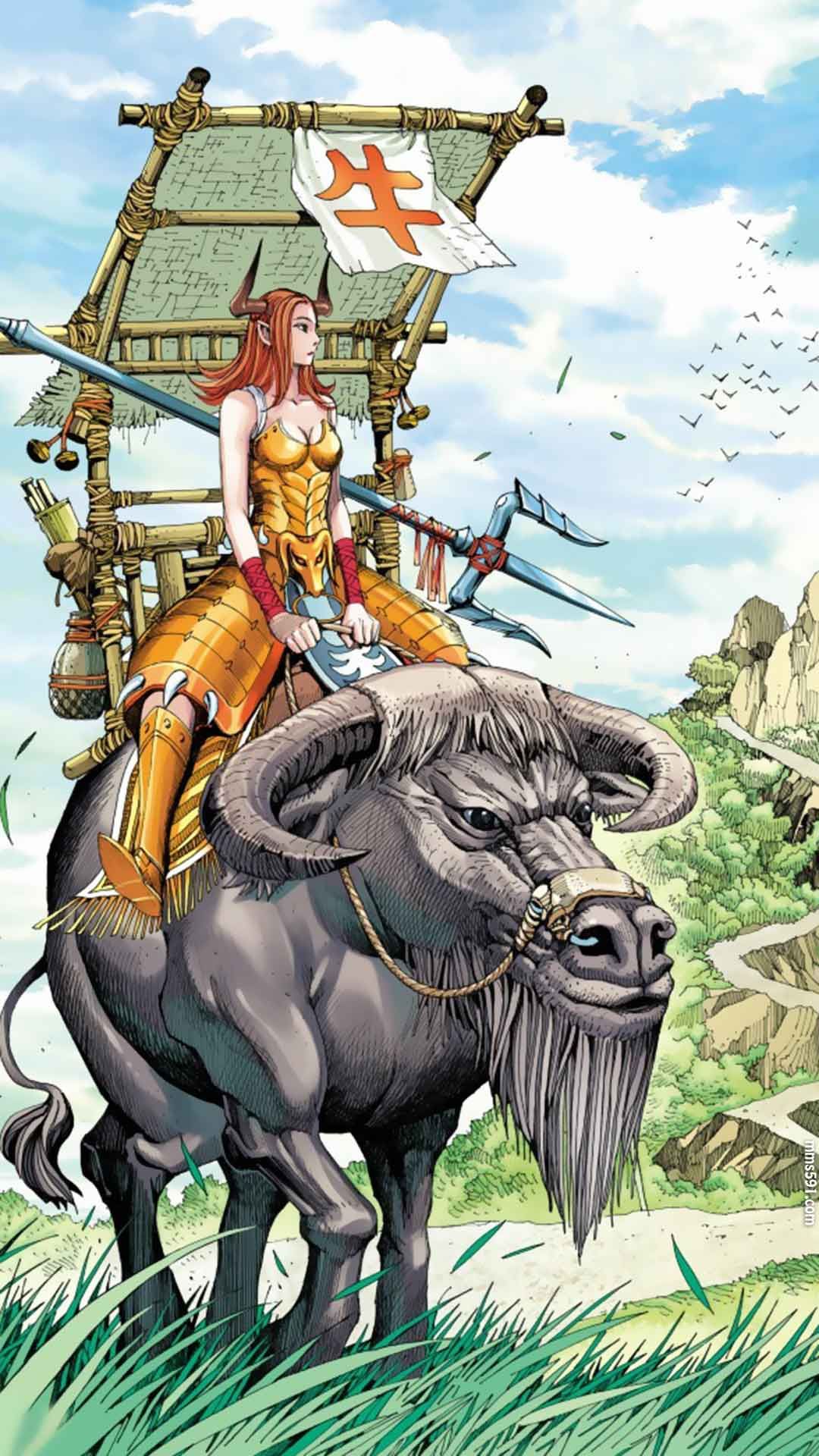西行纪牛魔王牛小妹高清手机壁纸图片大全（3）
