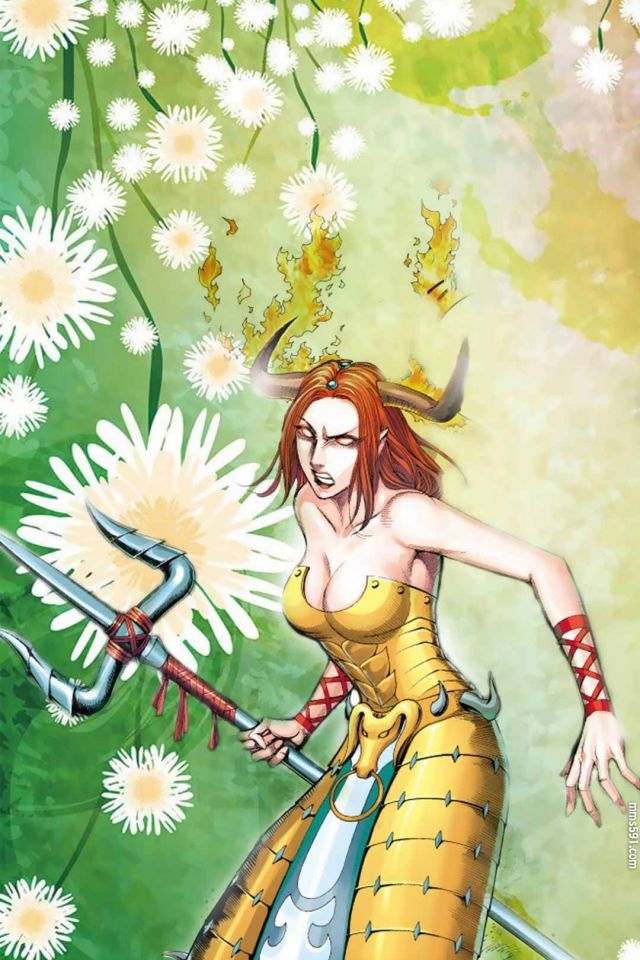 西行纪牛魔王牛小妹高清手机壁纸图片大全（4）