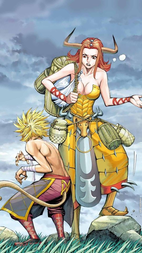 西行纪牛魔王牛小妹高清手机壁纸图片大全（6）