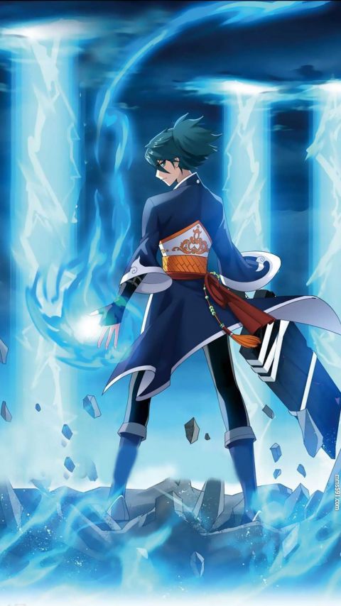 天地异像，萧炎施展异火手机壁纸