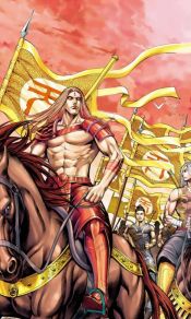 漫画西行纪三眼神将杨戬霸气图片手机壁纸大全