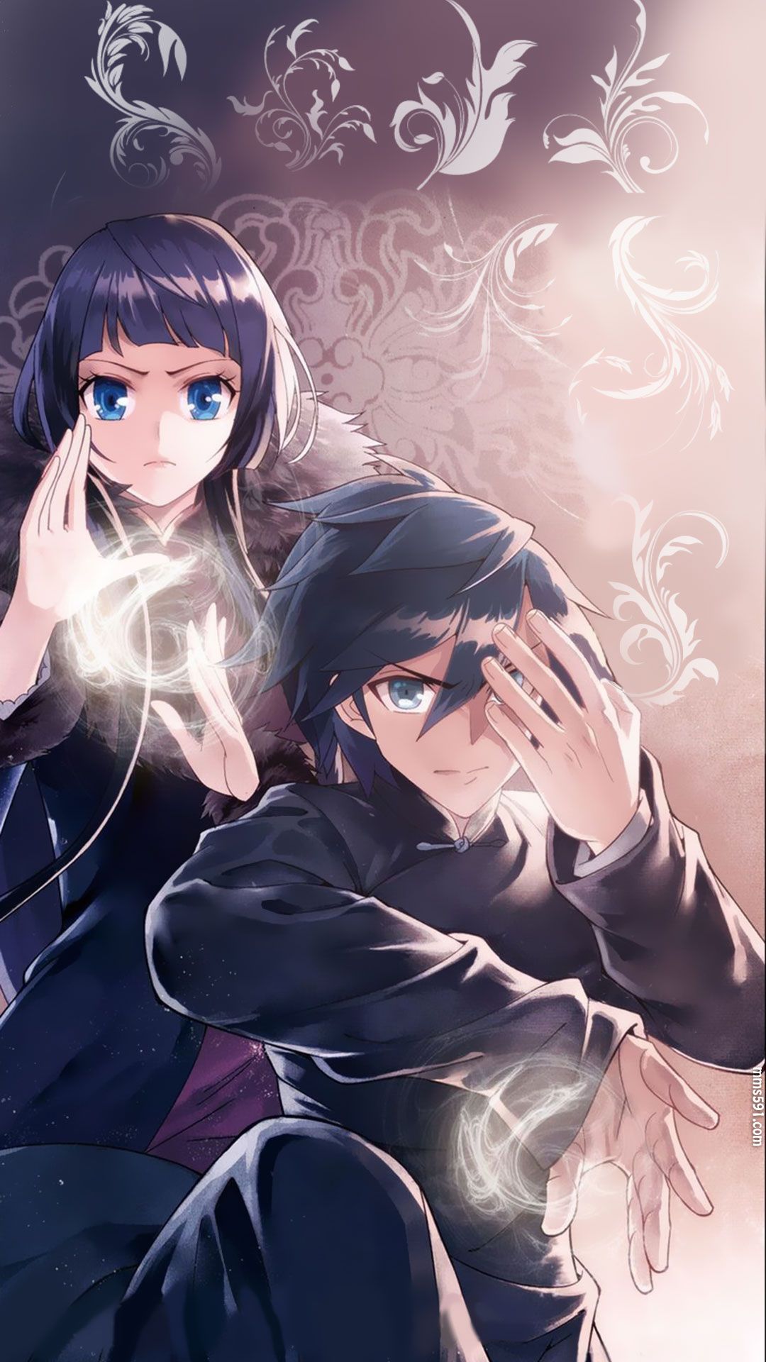 《斗破苍穹》萧炎和熏儿两人爱情手机壁纸高清1080（2）