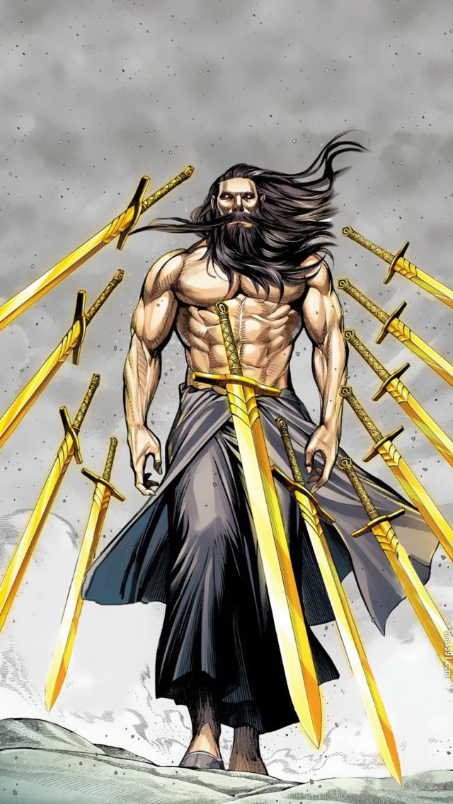 西行纪大反派暗黑帝释天霸气手机壁纸图片1080（2）