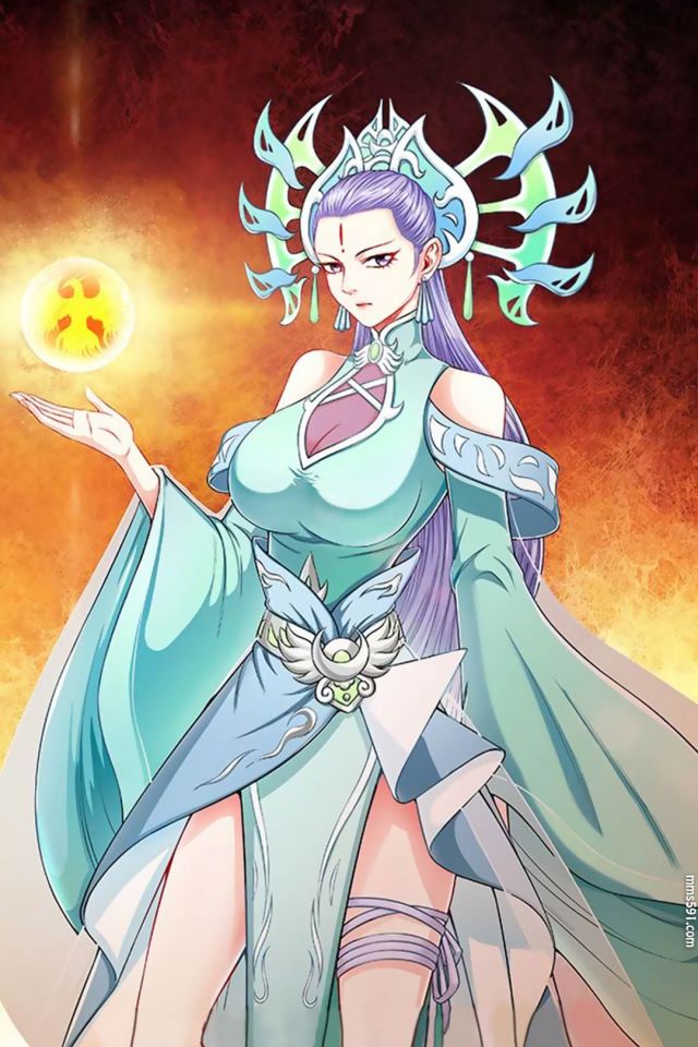 《我是大神仙》玉灵门掌门周紫雨母亲吕熙瑶手机壁纸1080（2）