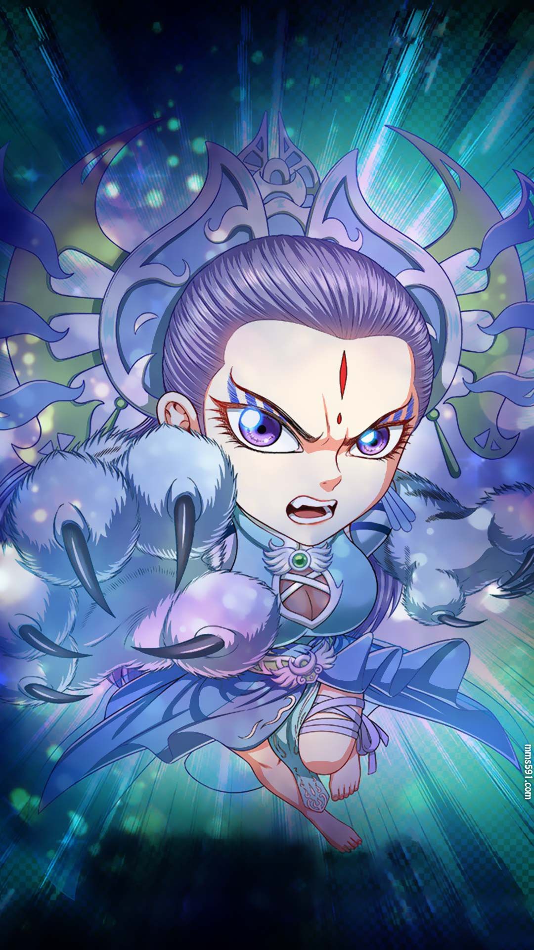 《我是大神仙》玉灵门掌门周紫雨母亲吕熙瑶手机壁纸1080（4）