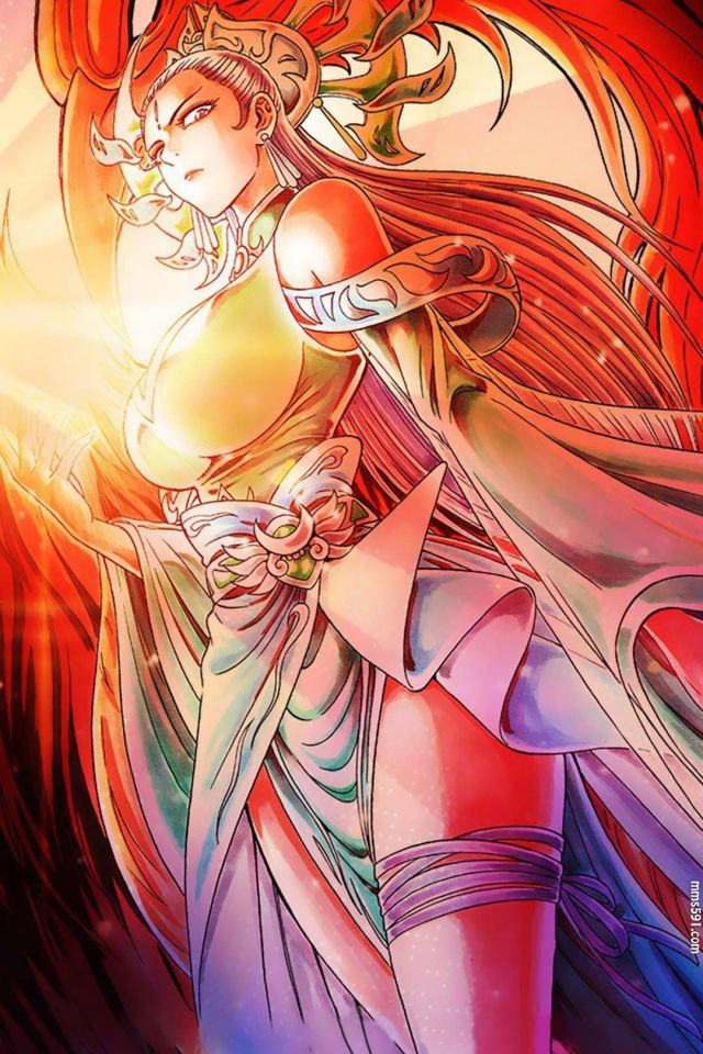 《我是大神仙》玉灵门掌门周紫雨母亲吕熙瑶手机壁纸1080（3）