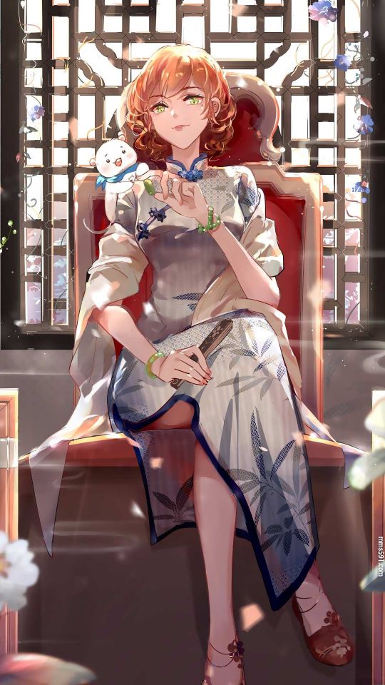 《万渣朝凰》女主角苏绿夏和鼠鼠高清手机壁纸图片集（10）