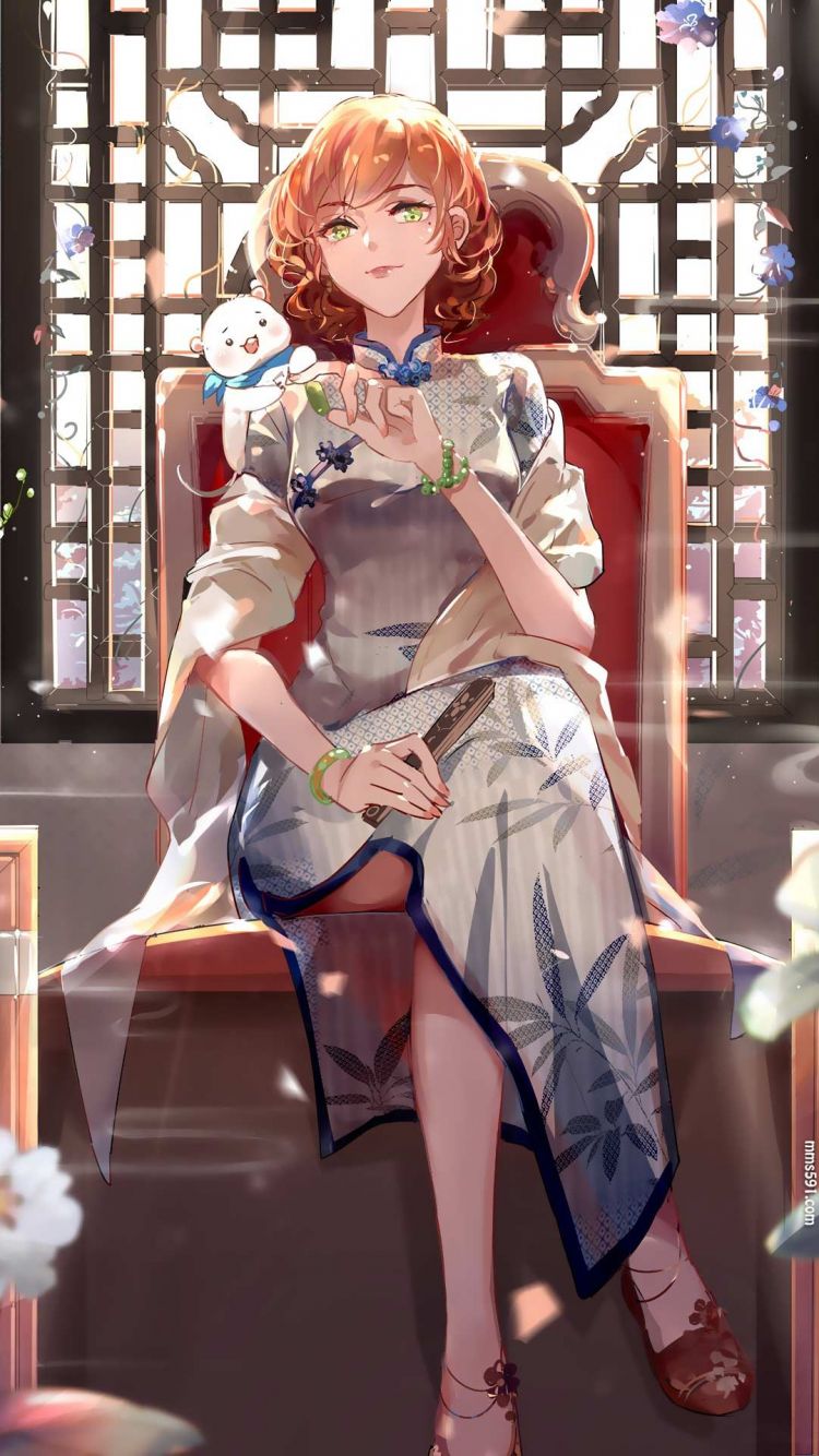 《万渣朝凰》女主角苏绿夏和鼠鼠高清手机壁纸图片集（10）