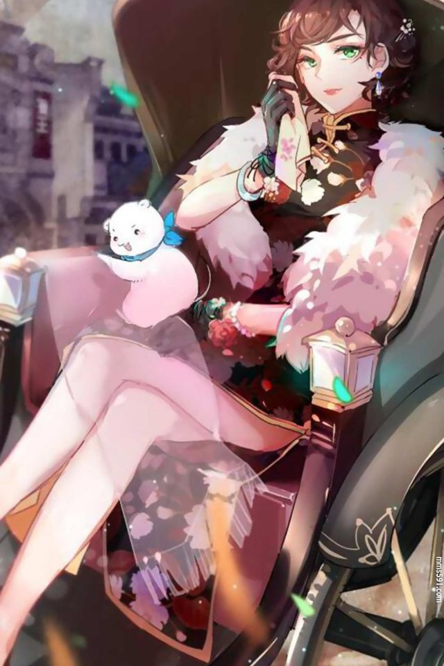 《万渣朝凰》女主角苏绿夏和鼠鼠高清手机壁纸图片集（11）