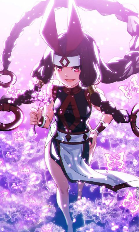 妖精种植手册长辫子危险萝莉魔兽小灼手机壁纸图片