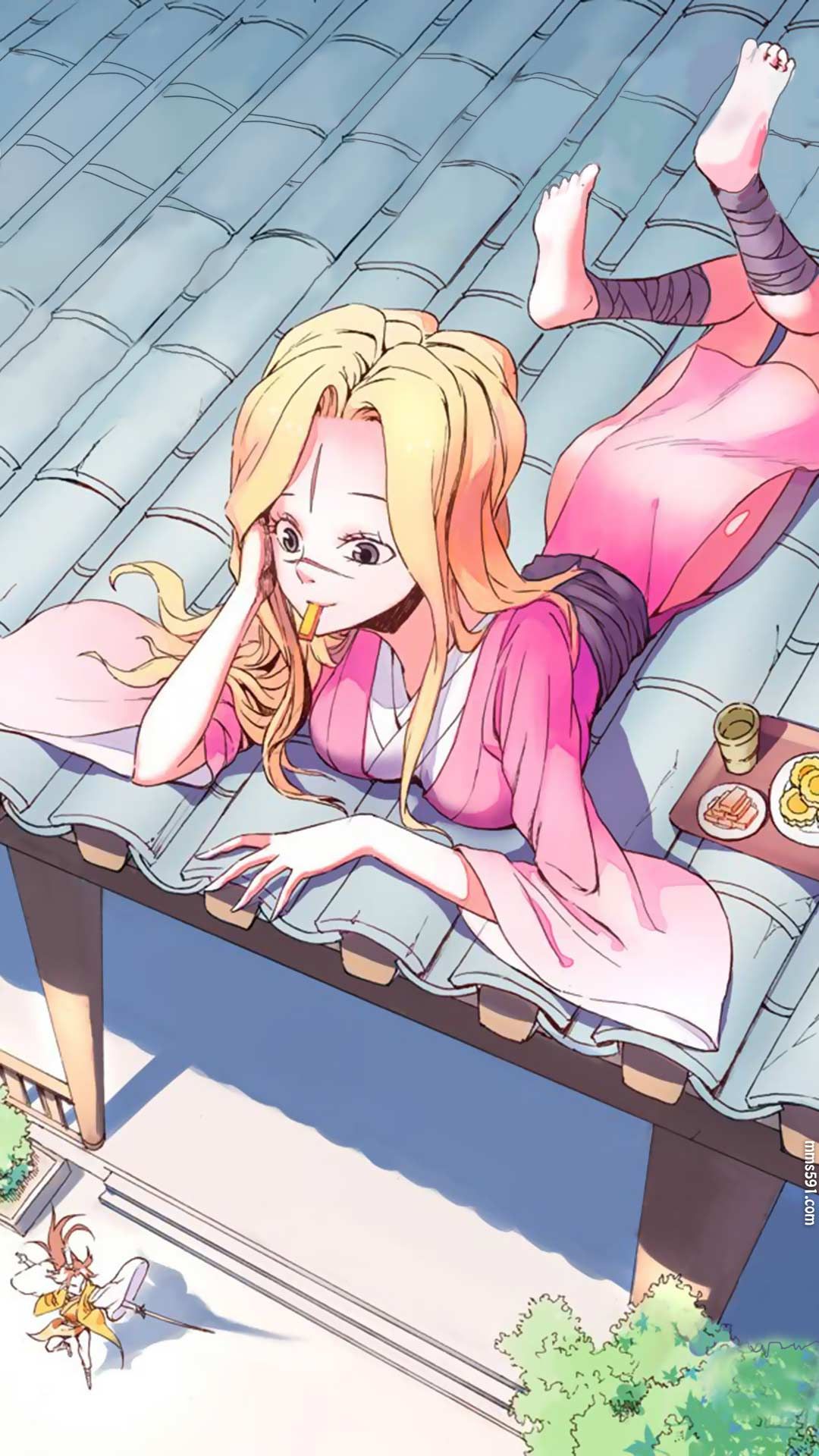 狐妖小红娘蜘蛛精清瞳和王富贵手机壁纸图片（3）