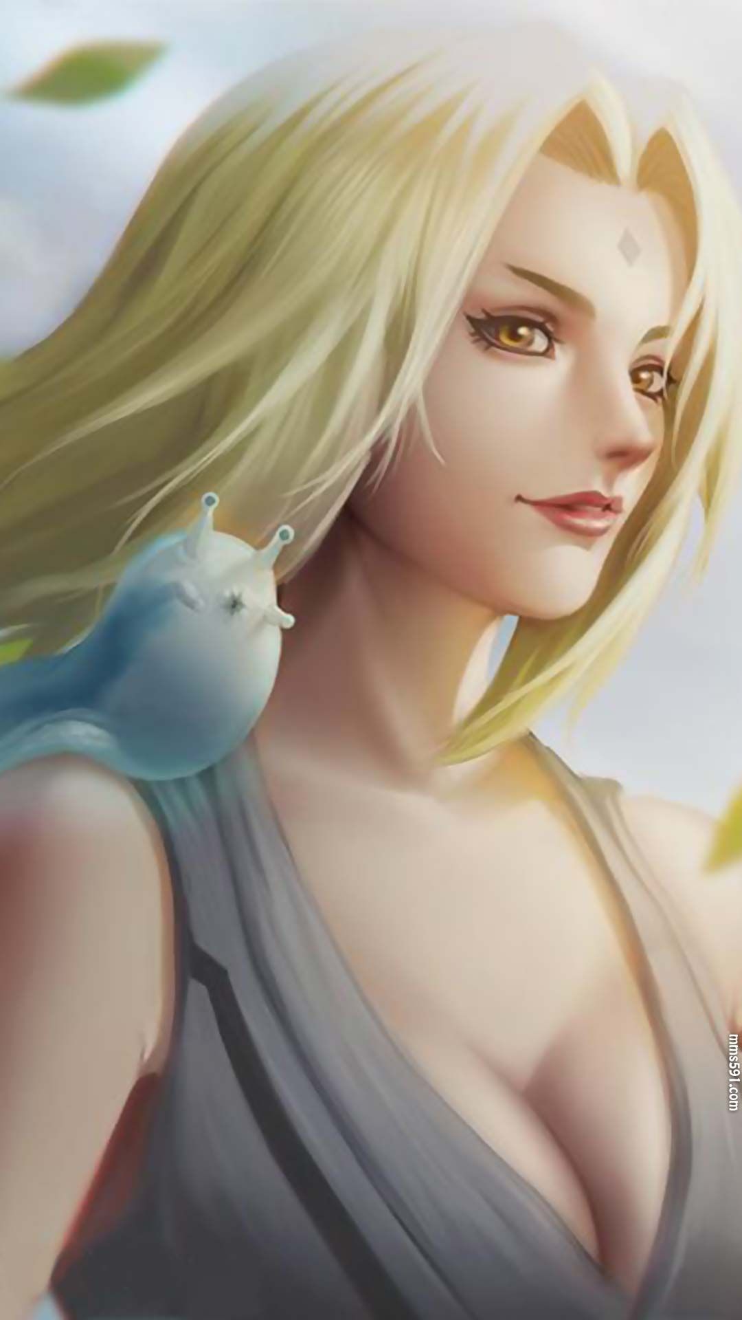 火影忍者纲手姬千手纲手巨乳全身性感福利手机壁纸图片