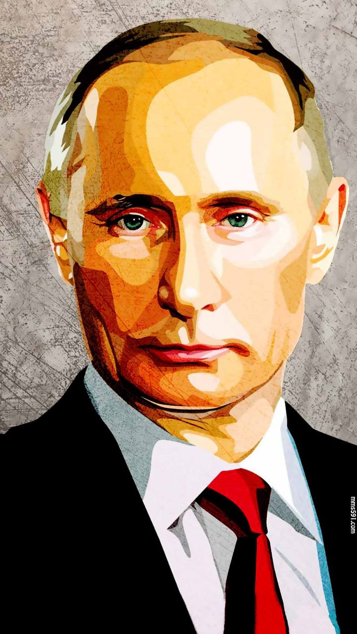 俄罗斯总统普京高清头像手机壁纸图片下载