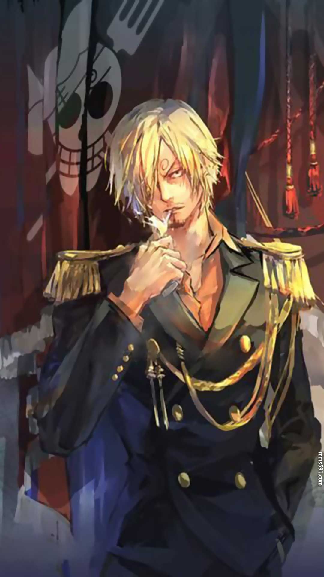 海贼王好色的厨师黑足文斯莫克·山治手机图片壁纸大全（8）