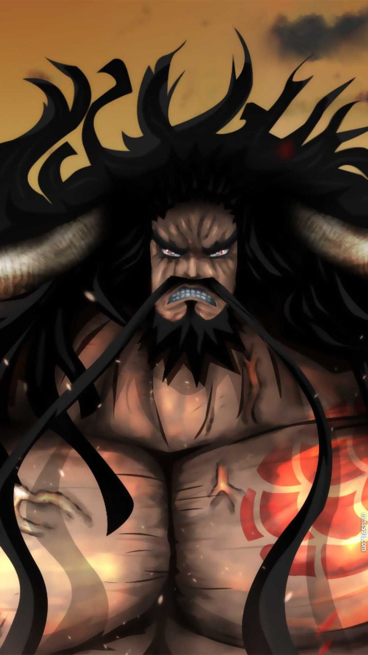 海贼王最强生物四皇百兽凯多龙形态kaido1080手机壁纸图片集（5）