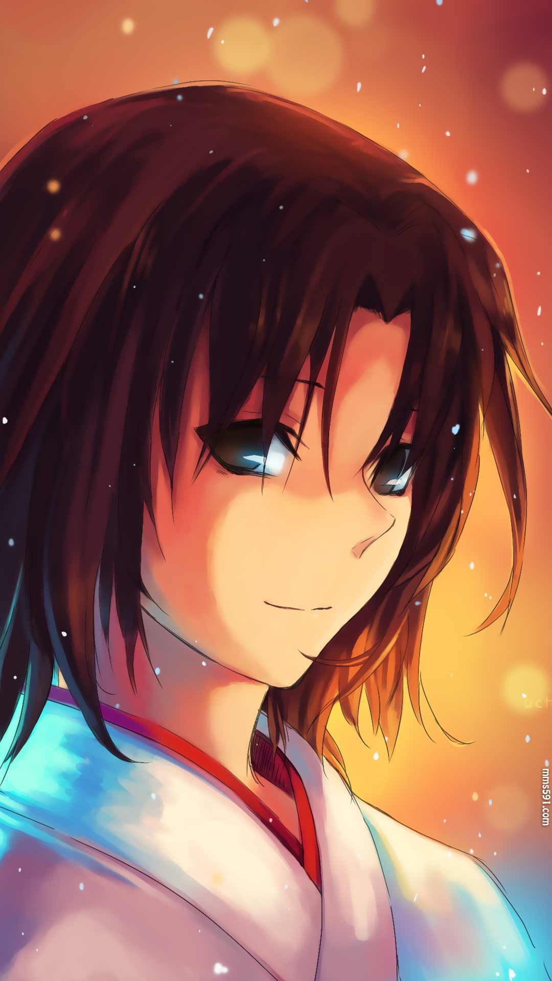 空之境界女主角短发美女两仪式直死之魔眼手机壁纸图片（5）