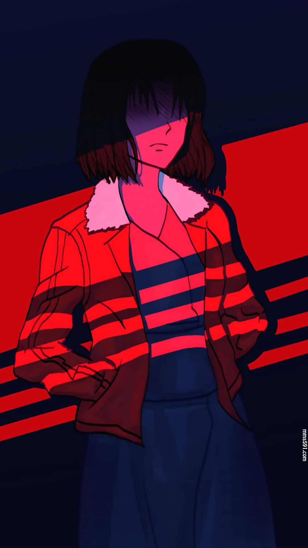 空之境界女主角短发美女两仪式直死之魔眼手机壁纸图片（11）