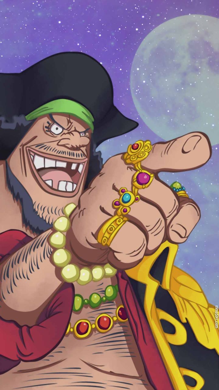 海贼王新四皇黑胡子马歇尔·D·蒂奇二年后高清手机图片壁纸大全