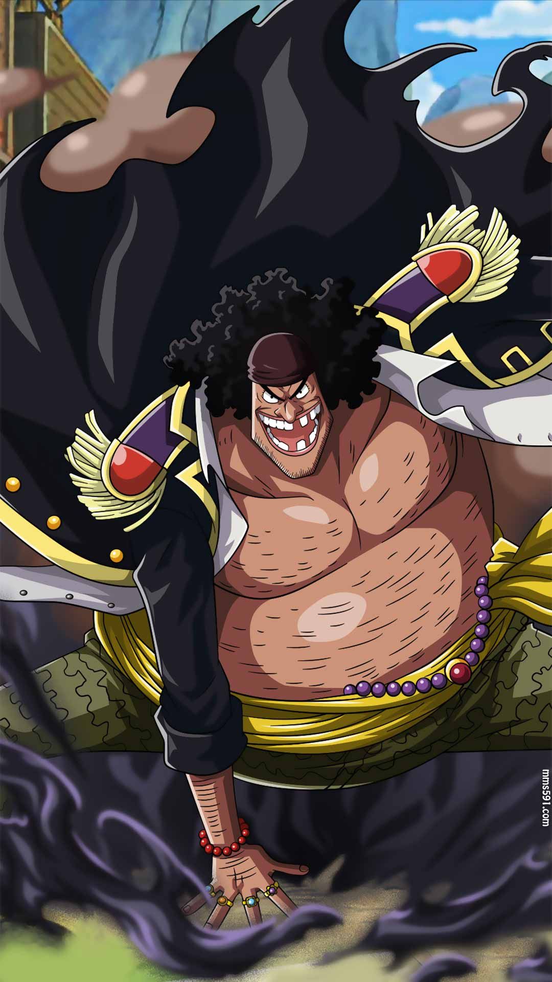 海贼王新四皇黑胡子马歇尔·D·蒂奇二年后高清手机图片壁纸大全（5）