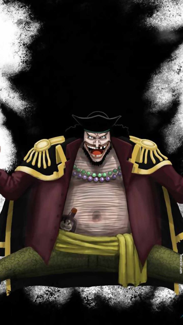 海贼王新四皇黑胡子马歇尔·D·蒂奇二年后高清手机图片壁纸大全（4）