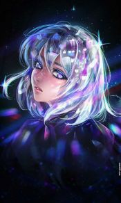 宝石之国短发美女钻石高清手机壁纸图片（4）