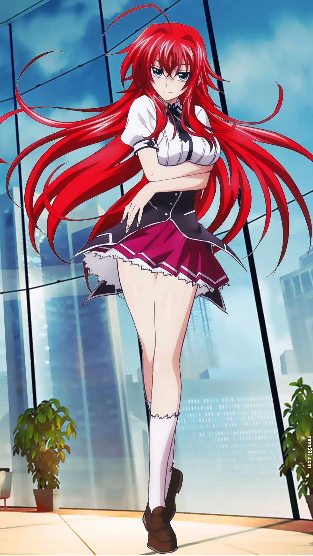 恶魔高校女主角灭杀姬莉亚丝·吉蒙里巨乳性感手机壁纸图片（8）