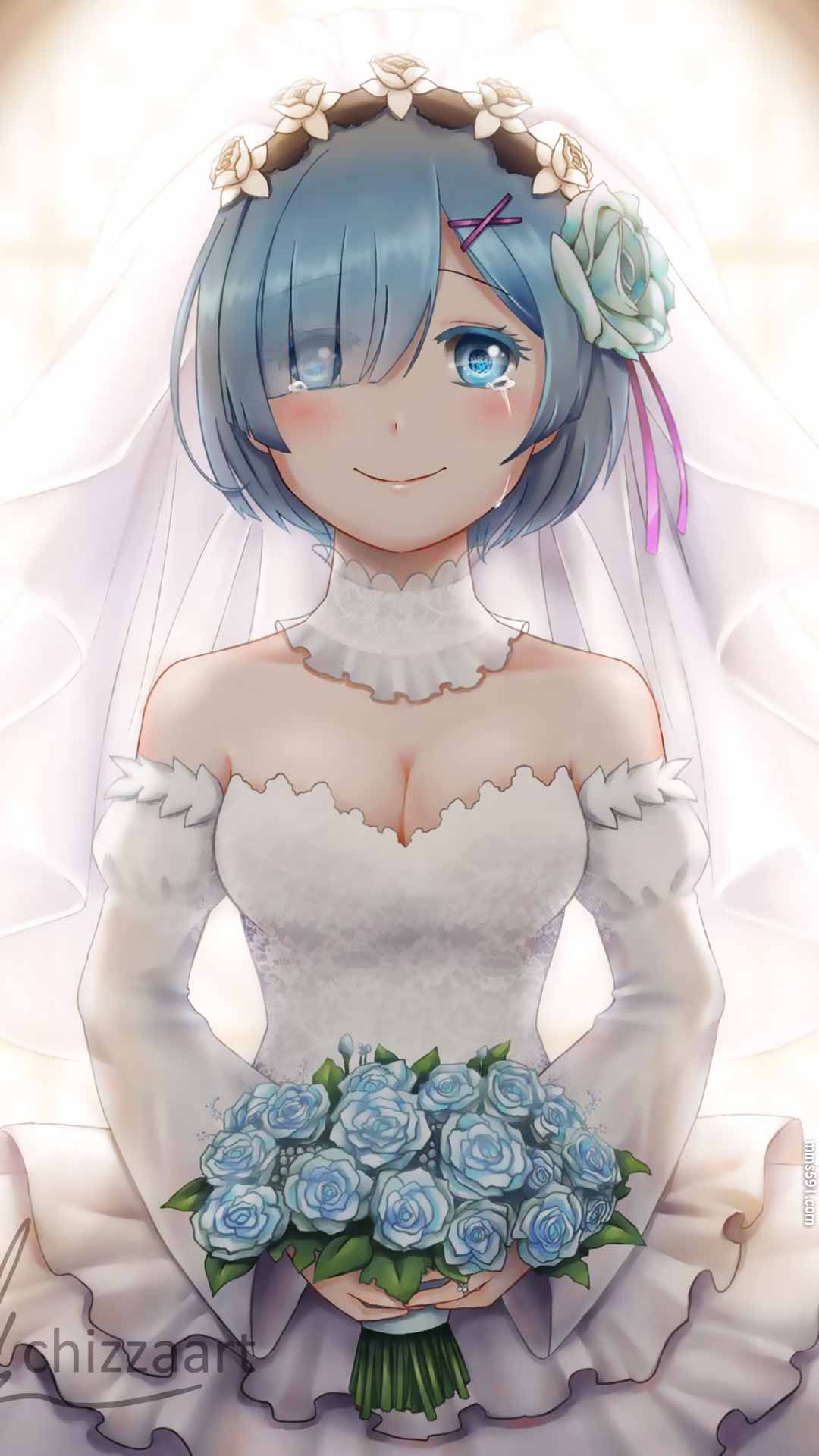 Re:从零开始的异世界生活蓝头发女仆雷姆Rem手机壁纸图片大全（8）