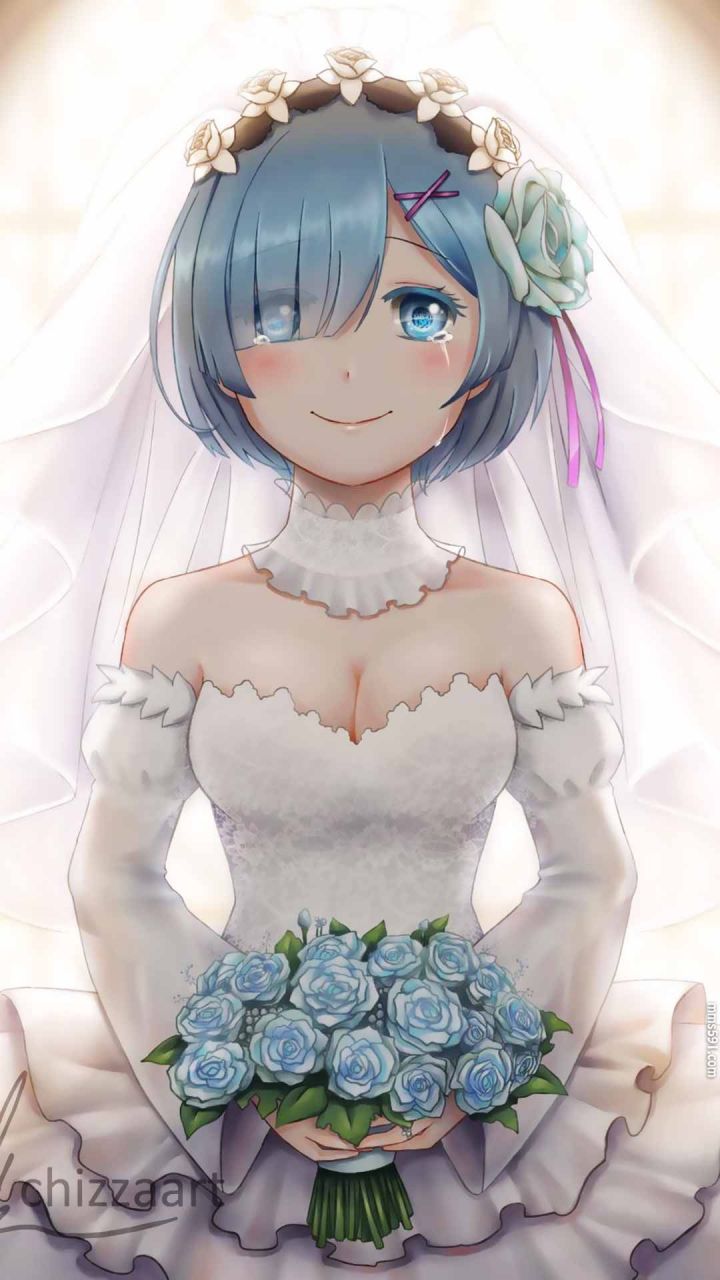 Re:从零开始的异世界生活蓝头发女仆雷姆Rem手机壁纸图片大全（8）