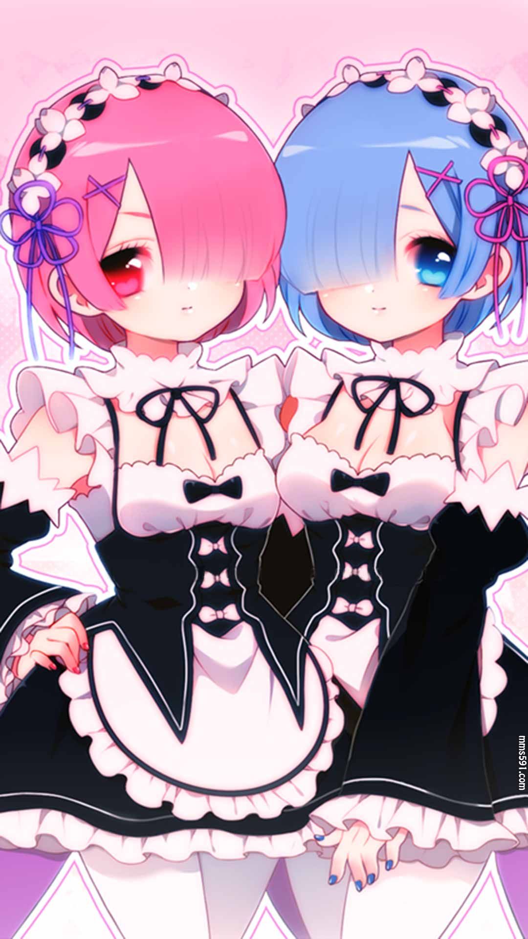 Re:从零开始的异世界生活蓝头发女仆雷姆Rem手机壁纸图片大全（12）