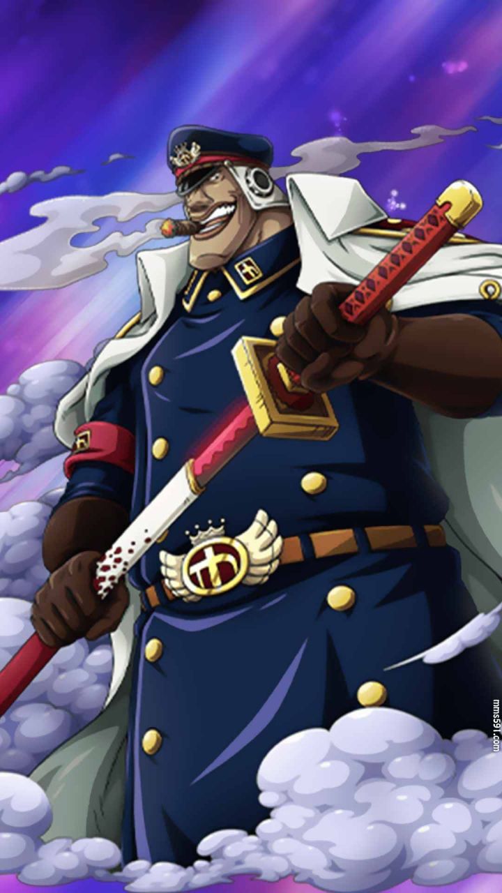 海贼王原推进城监狱看守长雨之希留手机图片壁纸（5）