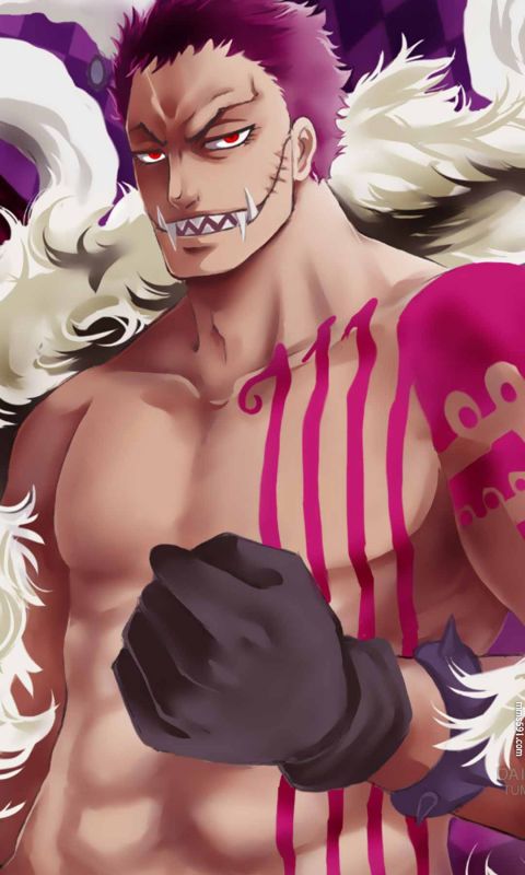 海贼王卡二夏洛特·卡塔库栗硬汉帅气手机壁纸图片全集（2）