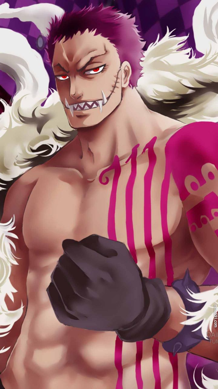 海贼王卡二夏洛特·卡塔库栗硬汉帅气手机壁纸图片全集（2）