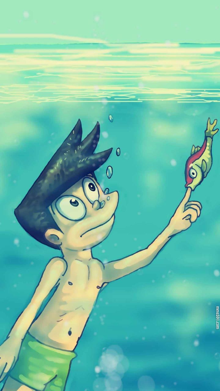 哆啦A梦有钱小子骨川小夫4张手机壁纸图片高清1080（2）