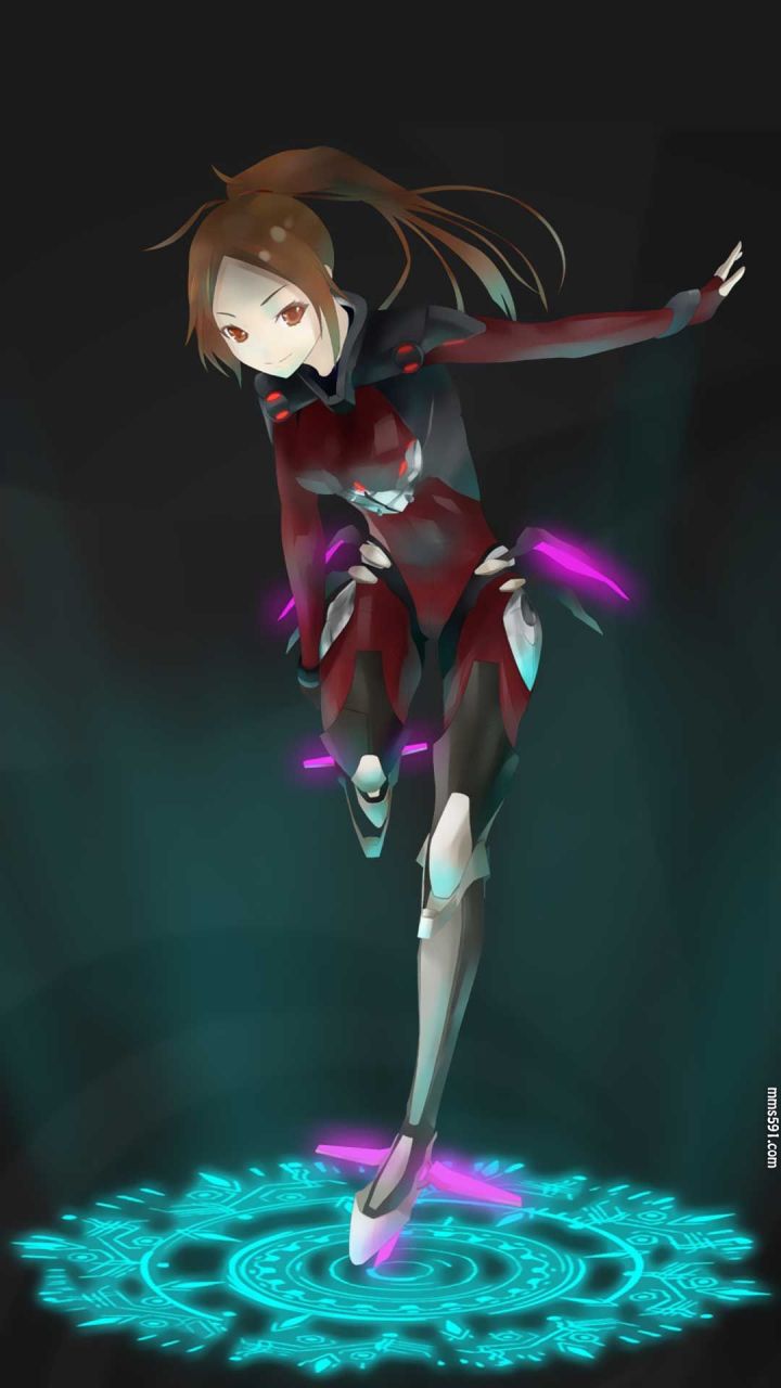 罪恶王冠情报黑客电子少女鸫高清手机壁纸图片（3）